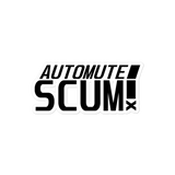 Auto Mute Scum! sticker